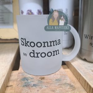 Glas koffie koppie